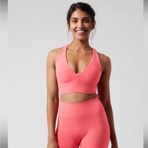 ‘ATHLETA’ sports bra.